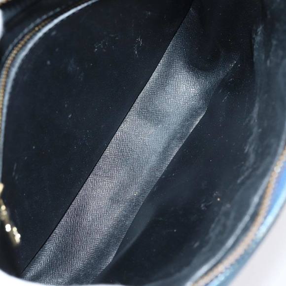 LOUIS VUITTON Epi June Feuille MM Shoulder Bag Blue M52155 LV Auth 82031 - Picture 10 of 16